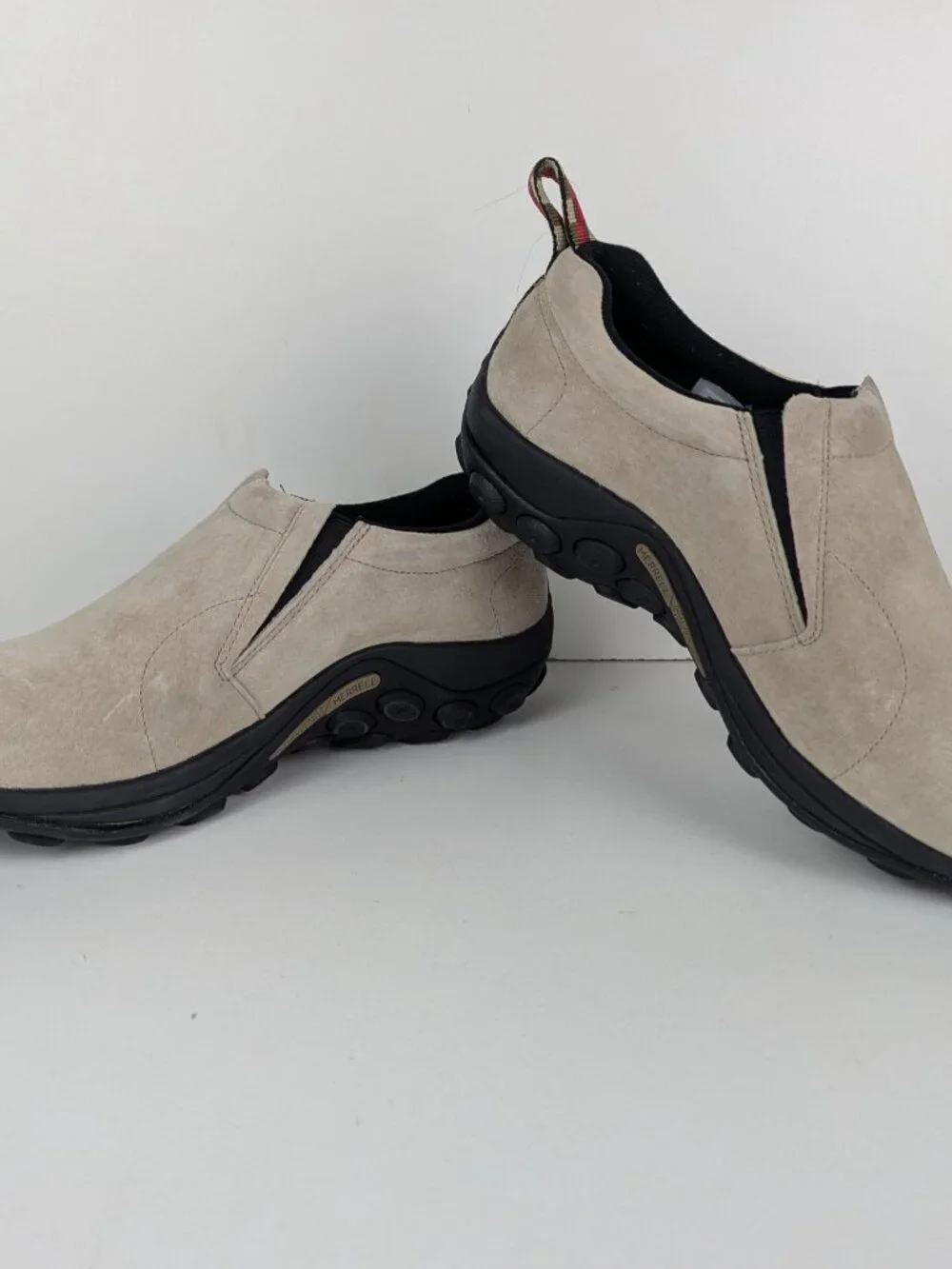 Merrell Jungle Moc Men's Size 9 W Casual Shoe Wide Width Taupe